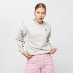 Damska bluza Fila Women Suzanna Crew Sweat 687456-B13. Szare bluzy sportowe Fila, xs, bez wzorów, z bawełny, bez kaptura. Za 162.98 zł.