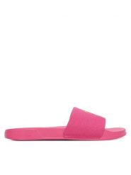 Calvin Klein Klapki Essential Slide Pride Cv Wn HW0HW03297 Różowy. Czerwone klapki Calvin Klein, bez wzorów, z materiału, bez obcasa. Za 189.99 zł.
