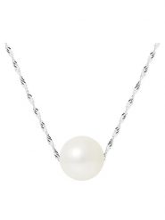 Pearline Złoty naszyjnik z perłą - dł. 42 cm rozmiar: onesize. Szare naszyjniki Pearline, z perłą, złote. Za 380.34 zł.