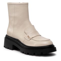 Botki Simple. Botki Simple, bez wzorów, bez obcasa, na słupku, bez zapięcia. Za 569.00 zł.