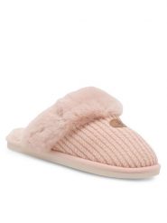 Home & Relax Kapcie CCC23-1 Różowy. Czerwone obuwie domowe Home & Relax, bez wzorów, z materiału, bez zapięcia. Za 69.99 zł.