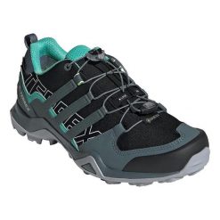 Buty sportowe Adidas Terrex Swift R2 Gore-Tex czarne damskie. Czarne obuwie sportowe Adidas, z gore-texu, bez zapięcia, wspinaczkowe, Adidas Terrex, gore-tex. Za 638.30 zł.