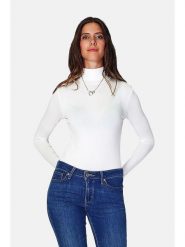 ASSUILI Koszulka w kolorze białym rozmiar: 42. Białe bluzki Assuili, bez wzorów, klasyczne, bez kołnierzyka, bez ramiączek. Za 83.22 zł.