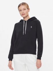 Polo Ralph Lauren Bluza Prl Shrknhd 211943007003 Czarny Regular Fit. Czarne bluzy Polo Ralph Lauren, l, bez wzorów, z bawełny, bez kaptura. Za 439.99 zł.