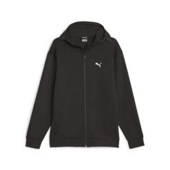 Puma Bluza Rad/Cal Fz Dk 67588901. Czarne bluzy sportowe Puma, l, bez wzorów, z bawełny, bez kaptura. Za 199.99 zł.