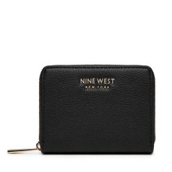 Portfel Nine West. Czarne portfele Nine West, bez wzorów. Za 69.99 zł.