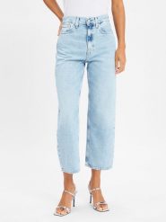 Calvin Klein Jeans Dżinsy o dopasowanym kroju Kobiety Bawełna niebieski, 30-30. Niebieskie jeansy Calvin Klein Jeans, bez wzorów. Za 429.95 zł.