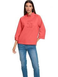 Heine Bluza w kolorze czerwonym rozmiar: 42. Czerwone bluzy sportowe Heine, bez wzorów, bez kaptura. Za 88.95 zł.