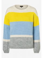 More & More Sweter w kolorze błękitno-szaro-żółtym rozmiar: 40. Niebieskie swetry More & More, bez wzorów, bez ramiączek. Za 149.66 zł.