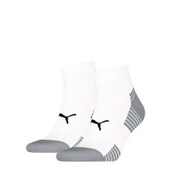 Skarpety PUMA Sport Cushioned Quarter 2 pary. Białe skarpety Puma, bez wzorów. Za 62.99 zł.