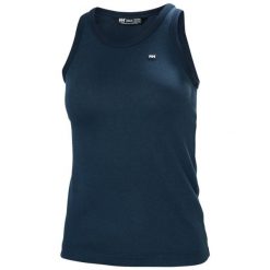 Damski tank top Helly Hansen Skagen. Niebieskie topy Helly Hansen, bez wzorów, bez kołnierzyka, bez ramiączek. Za 189.50 zł.