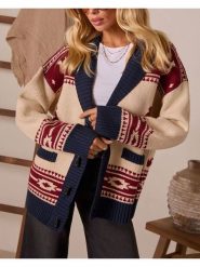 Milan Kiss Kardigan w kolorze beżowym rozmiar: L. Brązowe kardigany Milan Kiss, l, bez wzorów. Za 152.99 zł.