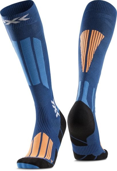 Skarpetki X-Socks Touring Expert. Brązowe skarpety X Socks, bez wzorów, z materiału. Za 232.50 zł.