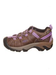 Keen Skórzane buty turystyczne "Targhee II" w kolorze ciemnobrązowym rozmiar: 40. Brązowe trekkingi Keen, z materiału, outdoorowe. Za 265.45 zł.