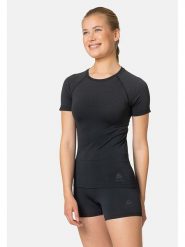 Odlo Podkoszulek funkcyjny "Performance Light" w kolorze czarnym rozmiar: S. Czarne koszulki sportowe Odlo, bez wzorów, z materiału, bez ramiączek, outdoorowe. Za 117.73 zł.