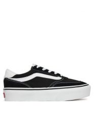 Vans Tenisówki C-BROOKLYN LS PLATFORM VN000DC4BA2 Czarny. Czarne trampki Vans, bez wzorów, ze skóry, bez zapięcia. Za 319.99 zł.