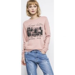 Tally Weijl - Bluza. Szare bluzy TALLY WEIJL, l, z nadrukiem, z bawełny, bez kaptura. W wyprzedaży za 34.90 zł.