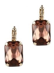 Otazu Pozłacane kolczyki z kryształami Swarovski rozmiar: onesize. Żółte kolczyki Otazu, z kryształem, pozłacane. Za 43.99 zł.