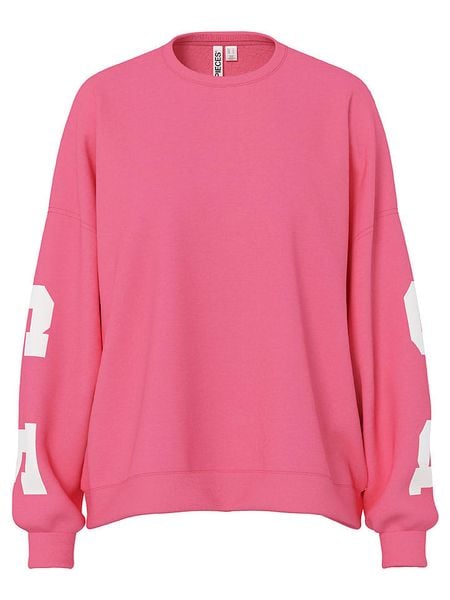 Pieces Bluza "Pcfany" w kolorze jasnoróżowym rozmiar: S. Różowe bluzy Pieces, s, bez wzorów, bez kaptura. Za 119.95 zł.