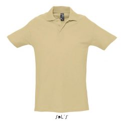 Polo Sol's Spring Ii. Brązowe koszulki polo SOL'S, s, bez wzorów, z bawełny, bez kołnierzyka, bez ramiączek. Za 132.50 zł.