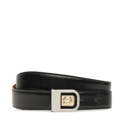 Pasek Damski BOSS. Czarne paski Boss, bez wzorów. Za 479.99 zł.