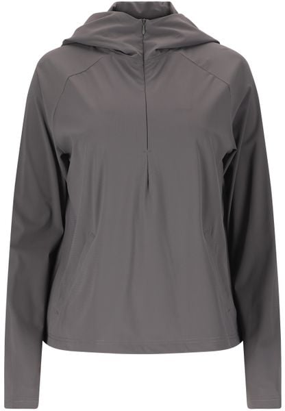 Bluza damska z kapturem Athlecia Amisa. Szare bluzy Athlecia, uniwersalny, bez wzorów, z materiału, bez kaptura. Za 216.00 zł.