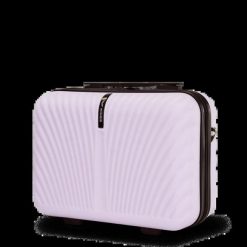 Kuferek WINGS SWAN 2.0 kosmetyczka 14" LIGHT PURPLE. Fioletowe kufry i kosmetyczki Wings, bez wzorów, z gumy, bez dodatków. Za 119.90 zł.