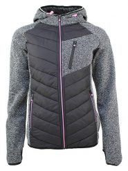 Degré Celsius Kurtka hybrydowa "Alberry" w kolorze szarym rozmiar: XXL. Szare kurtki sportowe Degré Celsius, xxl, bez wzorów, bez kaptura, outdoorowe. Za 173.99 zł.