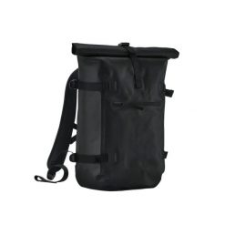 Plecak wodoodporny z zamykaną kieszenią z przodu Quadra. Czarne plecaki QUADRA, bez wzorów. Za 346.50 zł.