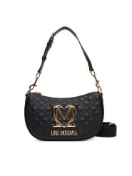 LOVE MOSCHINO Torebka JC4301PP0MK1200A Czarny. Czarne torebki klasyczne Love Moschino, bez wzorów, ze skóry, bez dodatków. Za 1,249.00 zł.