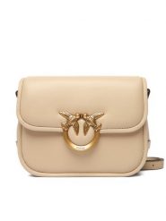PINKO Torebka Love Box Bag Fl Mini PE 25 PLTT 104297 A26L Beżowy. Brązowe torebki klasyczne Pinko, bez wzorów, ze skóry, bez dodatków. Za 1,489.00 zł.