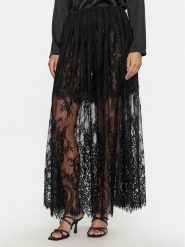 ViCOLO Spódnica midi TS0227 Czarny Regular Fit. Czarne spódnice ViCOLO, s, bez wzorów, z syntetyku, midi. Za 439.99 zł.