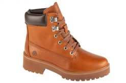 Trapery damskie, Carnaby Cool 6 In Boot. Brązowe trapery i śniegowce Timberland, z materiału. Za 599.99 zł.