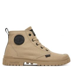 Trapery Palladium. Brązowe trapery i śniegowce Palladium. Za 329.99 zł.