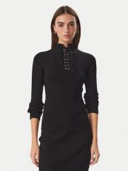 Liu Jo Sport Sweter TF6082 MS63L Czarny Regular Fit. Czarne swetry Liu Jo Sport, l, bez wzorów, z syntetyku, bez ramiączek. Za 689.99 zł.