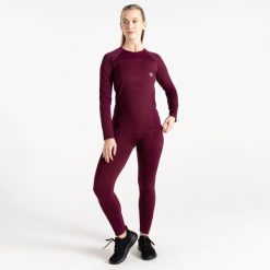 Odzież termoaktywna damska In The Zone II zestaw. Fioletowa bielizna sportowa Dare 2b, m, bez wzorów. W wyprzedaży za 229.99 zł.