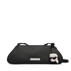Torebka KARL LAGERFELD. Czarne torebki klasyczne KARL LAGERFELD, bez wzorów, bez dodatków. Za 779.99 zł.