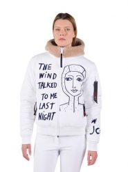 Kurtka narciarska Rossignol JCC damska W Yety Fleecy Bomber JKT biała. Białe kurtki narciarskie Rossignol, s, bez wzorów, z materiału, bez kaptura, narciarskie, primaloft. Za 2,929.00 zł.