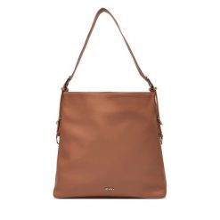 Torebka JENNY. Brązowe torebki klasyczne Jenny, bez wzorów, bez dodatków. Za 159.99 zł.