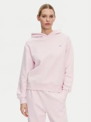 Tommy Hilfiger Bluza Contrast Flag WW0WW45979 Różowy Regular Fit. Czerwone bluzy TOMMY HILFIGER, xxs, bez wzorów, z bawełny, bez kaptura. Za 309.99 zł.