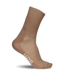 Skarpetki Rowerowe Unisex Luxa Classic. Brązowe skarpety LUXA, bez wzorów, z materiału. Za 49.90 zł.