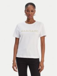 Marciano Guess T-Shirt 6RGI04 6008A Biały Regular Fit. Białe t-shirty Marciano Guess, xl, z aplikacjami, z bawełny, bez kołnierzyka, bez ramiączek. Za 269.99 zł.