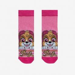 Skarpetki Coqui 25-29 różowe z fluo magenta. Czerwone skarpety Coqui, bez wzorów. Za 89.99 zł.