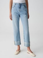 OPUS Dżinsy "Lani" - Regular fit - w kolorze błękitnym rozmiar: 40/L26. Niebieskie jeansy Opus, l, bez wzorów, z podwyższonym stanem. Za 173.99 zł.