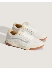 Vans Skórzane sneakersy w kolorze kremowym rozmiar: 38. Brązowe trampki Vans, bez wzorów, bez zapięcia. Za 174.95 zł.