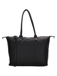 Charm Torebka w kolorze czarnym - 42 x 25 x 15 cm rozmiar: onesize. Czarne torby na laptopa Charm, bez wzorów, z materiału, na ramię. Za 196.70 zł.