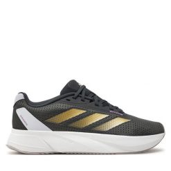 Buty do biegania adidas. Czarne obuwie sportowe Adidas, bez zapięcia, do biegania. Za 179.99 zł.