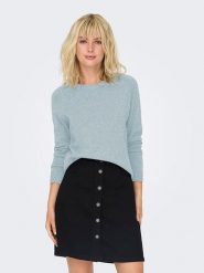 ONLY Sweter w kolorze błękitnym rozmiar: XL. Niebieskie swetry Only, xl, bez wzorów, bez ramiączek. Za 123.53 zł.