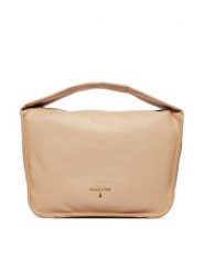 Patrizia Pepe Torebka 8B0314/L177-R874 Beżowy. Brązowe torebki klasyczne Patrizia Pepe, bez wzorów, ze skóry, bez dodatków. Za 1,129.00 zł.