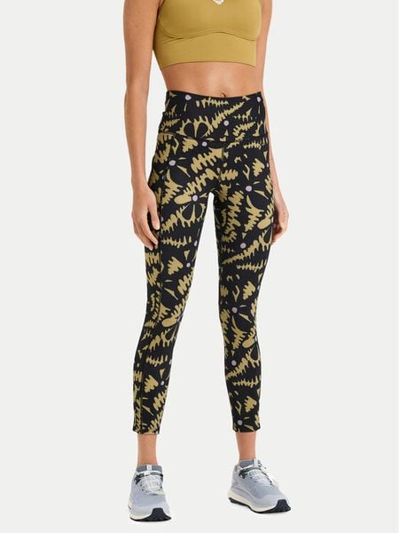 Roxy Legginsy Heart Into It Ankle ERJNP03942 Czarny Slim Fit. Czarne legginsy Roxy, m, bez wzorów, z syntetyku. Za 239.99 zł.